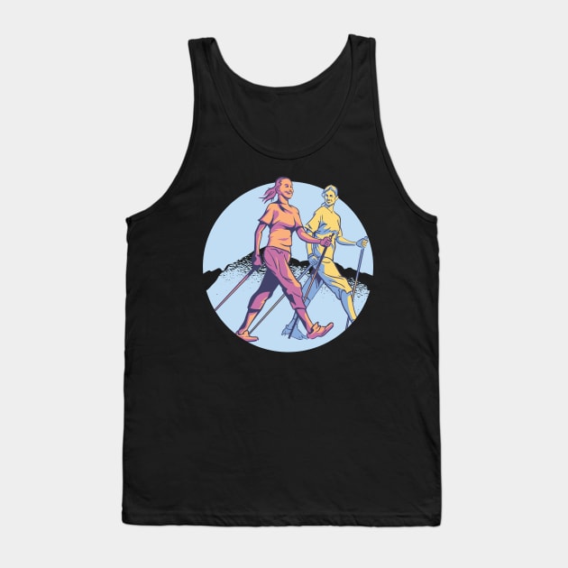 Nordic Walker Cardio Hiking Tank Top by A-Buddies